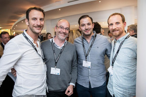 Alain Grivegnee (Allset), Bruno Leite (JOA Design) et Greg Leroy (Wyld) ((Photo: Jan Hanrion / Maison Moderne))