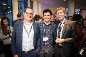 Jérôme Wiwinius (Lalux), Timothy Fernandes (Lalux - Aprobat) et Claude Wagner (Bati-C) ((Photo: Jan Hanrion / Maison Moderne))