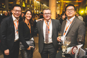 Ken Lim, Maria-Inès Schischlik, Eric Dejon et Buu Huynh (ING) ((Photo: Arthur Ranzy))