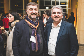 Eric Plasson (Randstad- Reisesmart) et Jerôme Barbé (Lusis) ((Photo: Arthur Ranzy))