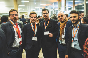Geoffrey Scache, Maxence Fayel, Florian Morriseau, Raphaël Pellegrin et Eddy Belouache (Advisory Key) ((Photo: Arthur Ranzy))