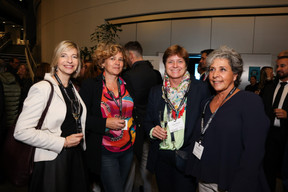 Anne Charlier, Rachel Bender (Randstad - Risesmart), Sophie Lafleur (Mandeleo) et Myriam Belhadjin (EMCA/OEKOSTROUM). (Photos: Eva Krins/ Maison Moderne)