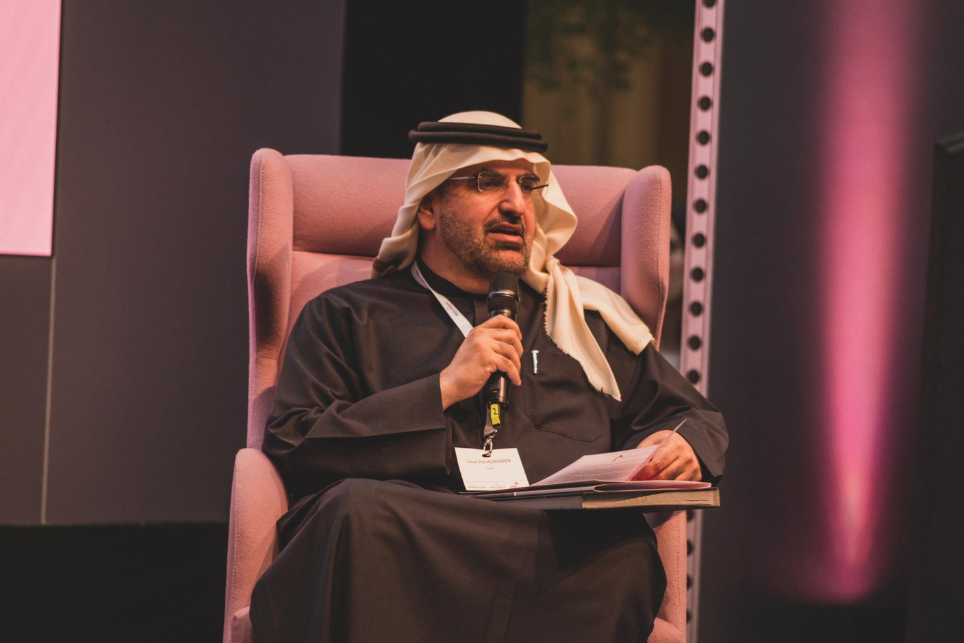 Son Excellence Jamal bin Huwaireb (Mohammed Bin Rashid Al Maktoum Knowledge Foundation) (Photo: Lucie von Lucilin)