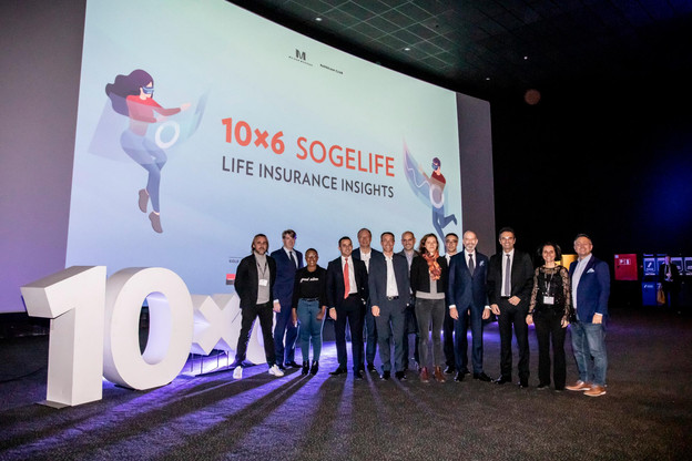 Yoan Manesse (YMCM Prod), Matt Moran (PwC), Nora Tchassem (Université de Luxembourg), Emiliano Luzzi (Accenture), Pascal Denis (KPMG), Marc Gouden (Philippe & Partners), Raoul Mulheims (Finologee), Claire de Boursetty (Aca), Julien Delpy (Paperjam Club), Bertrand Christmann (ChristmannSchmitt), Jean Elia (Sogelife), Marjan Hartveldt et Pedro Castilho (Verbalius) (Photo: Jan Hanrion et Patricia Pitsch / Maison Moderne)