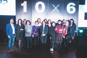 Pedro Castilho (Verbalius), Katia Gauzès (Clifford Chance), Aude Lemogne (Link Management), Michèle Detaille (No-Nail boxes), Isabelle Weill (De La Cour Au Jardin and CCMBenchmark), Agnieszka Zajac (Odgers Berndston), Véronique Faber (radio 100.7), Carine Feipel (Etude Carine Feipel), Erica Silvia Monfardini (Université du Luxembourg), Patrizia Luchetta (Foundry Luxembourg), Françoise Thoma (Spuerkeess), Mélanie Delannoy (Melanie 2Lannoy),Marie-Jeanne Chèvremont-Lorenzini (Independent Director) et Julie Lhardit (Maison Moderne) ((Photo: Arthur Ranzy))