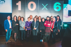 Pedro Castilho (Verbalius), Katia Gauzès (Clifford Chance), Aude Lemogne (Link Management), Michèle Detaille (No-Nail boxes), Isabelle Weill (De La Cour Au Jardin and CCMBenchmark), Agnieszka Zajac (Odgers Berndston), Véronique faber (radio 100.7), Carine Feipel (Etude Carine Feipel), Erica Silvia Monfardini (Université du Luxembourg), Patrizia Luchetta (Foundry Luxembourg), Françoise Thoma (Spuerkeess), Mélanie Delannoy (Melanie 2Lannoy),Marie-Jeanne Chèvremont-Lorenzini (Independent Director) et Julie Lhardit (Maison Moderne) ((Photo: Arthur Ranzy))