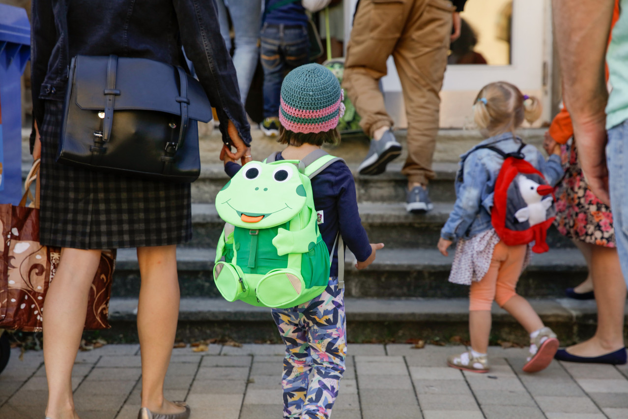 In primary education, the 60,000 pupil mark was passed in 2022. This year, 62,455 children will be starting school. Archive photo: Romain Gamba