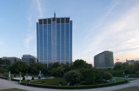 La Tour des Finances à Bruxelles, acquise pour 1,2 milliard par le coréen Meritz Securities. (Photo: Shutterstock)