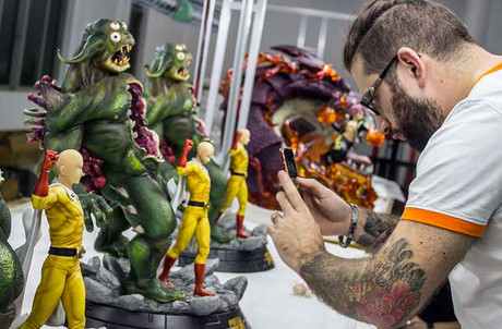 En février, Tsume, qui fabrique des statuettes de héros de mangas, a été la première PME luxembourgeoise à lever des fonds via Look&Fin: 400.000 euros... en huit secondes. (Photo: Tsume)