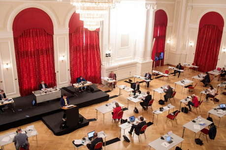 Le Parlement devra adopter le projet de loi concernant les garanties octroyées par le Luxembourg au plan d’urgence européen. (Photo: Matic Zorman/archives)