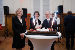 Danièle Wagener, Tonika Hirdman, Luc Frieden.   (Photo: Marion Dessard/Fondation de Luxembourg)