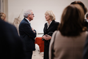 Pierre Gramegna et Danièle Wagener. (Photo: Marion Dessard/Fondation de Luxembourg)