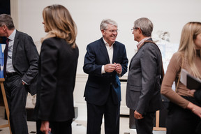 Charles Krombach et Jean Beissel.   (Photo: Marion Dessard/Fondation de Luxembourg)