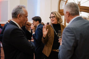 Erik von Scholz, Danny Bonifas, Erny Huberty.   (Photo: Marion Dessard/Fondation de Luxembourg)