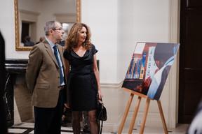 Manuel Corridori et Alicia Faber. (Photo: Marion Dessard/Fondation de Luxembourg)