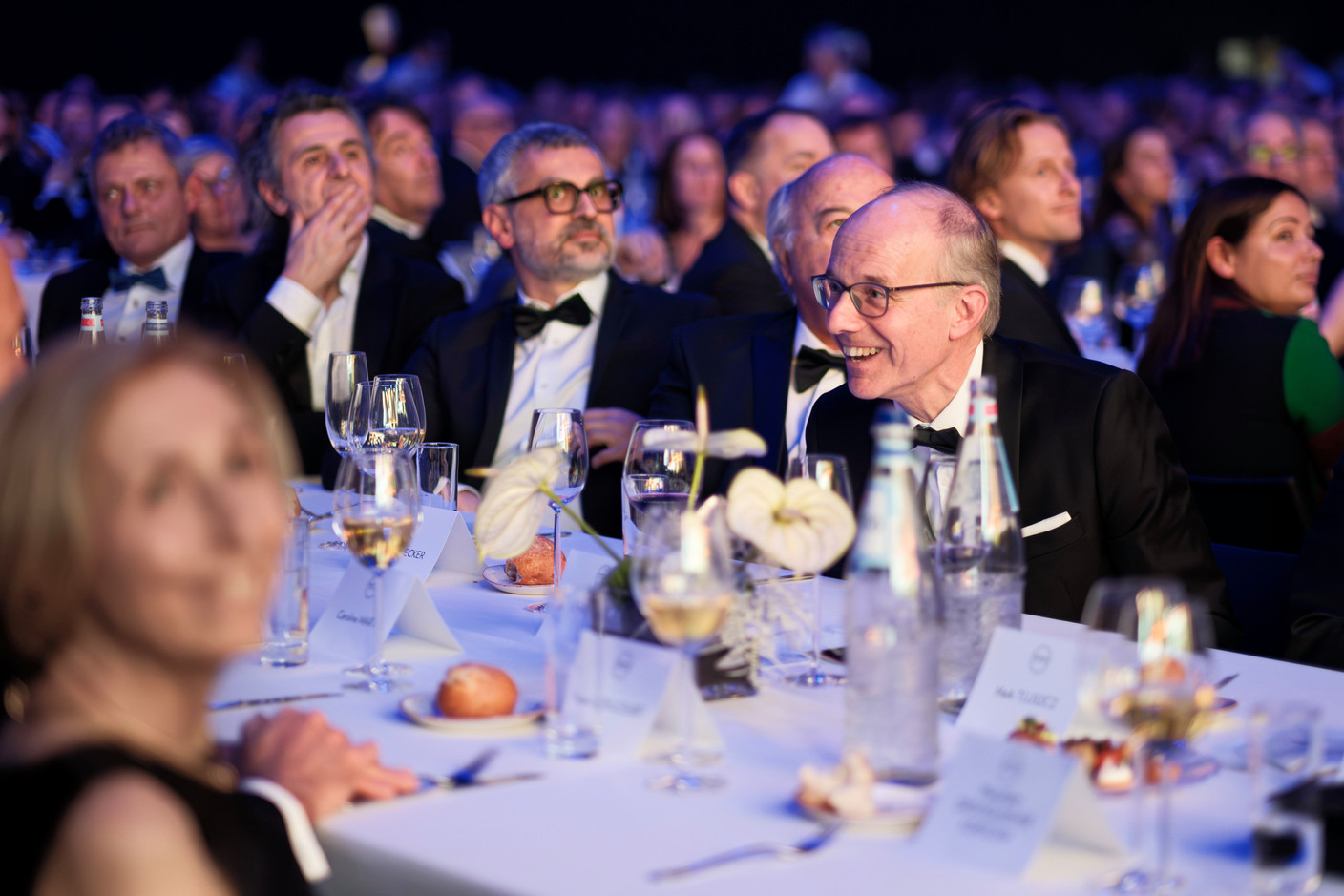 Prime minister Luc Frieden (CSV) at the 10th edition of the Paperjam Top 100, held on 10 December 2024 at the Rockhal. Photo: STUDION PHOTOGRAPHY