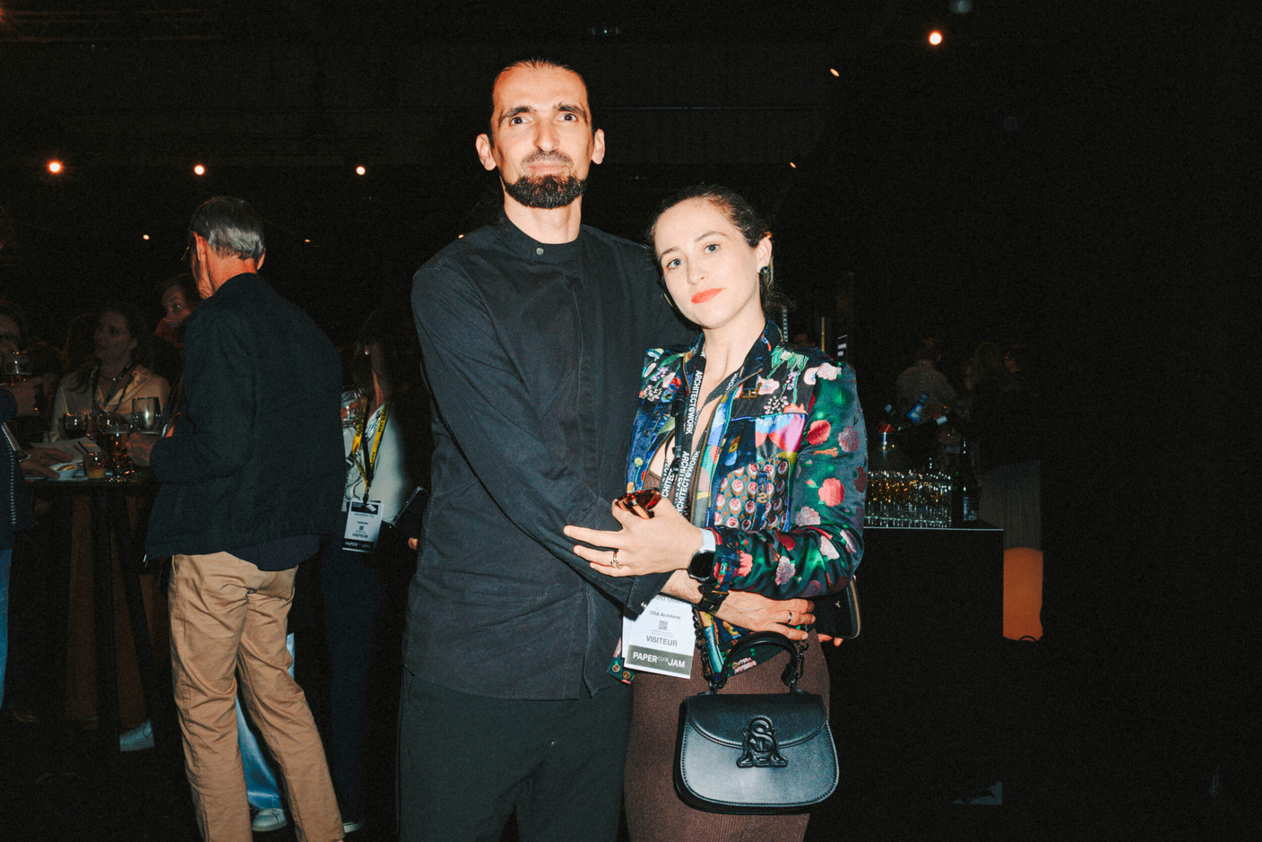 Bujar Hasani and Dieta Gashi (ODA Architects). Photo: Julian Pierrot/Paperjam