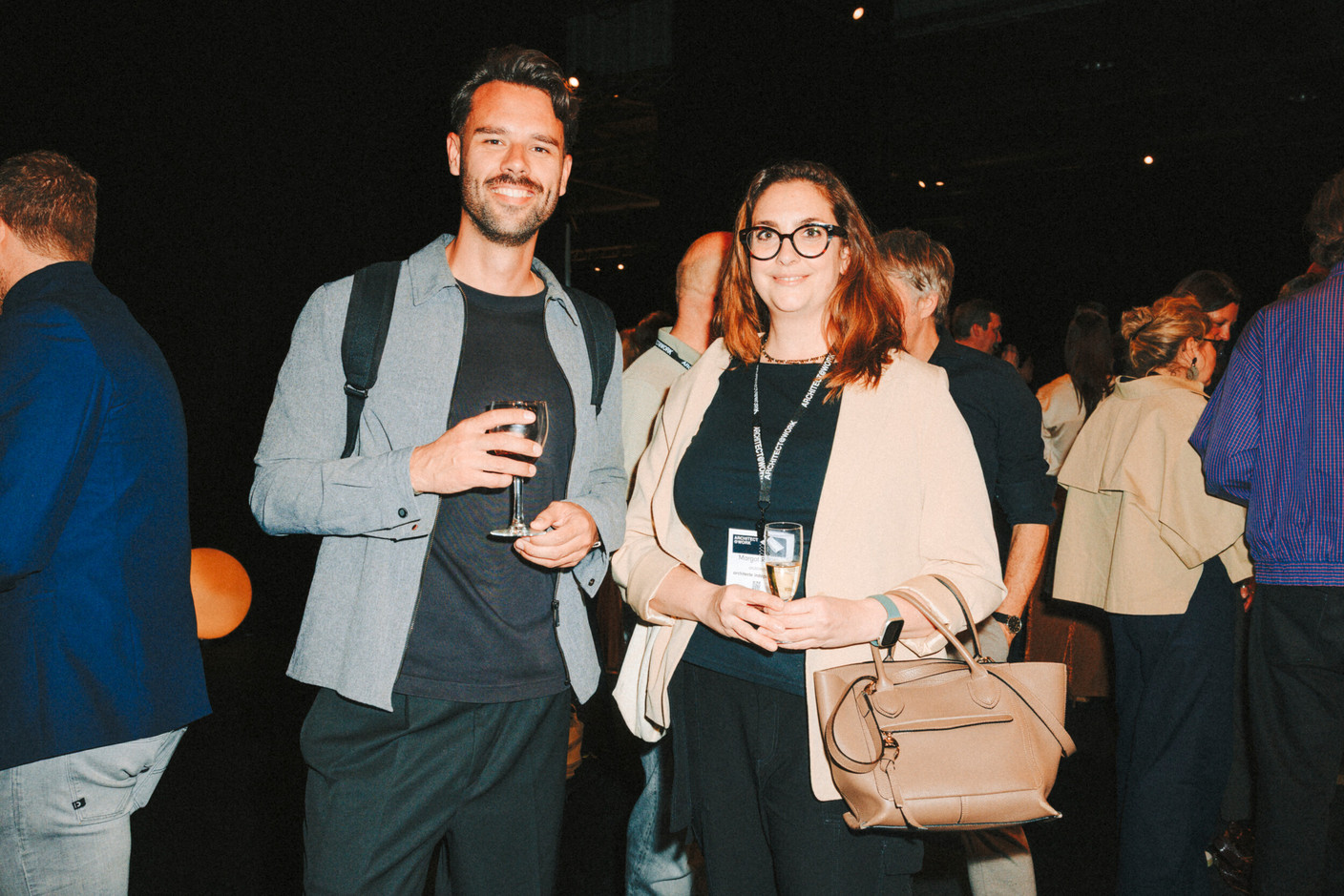 Antoine Iung (a+a) and Margot Reuter (architecte indépendante). Photo: Julian Pierrot/Paperjam