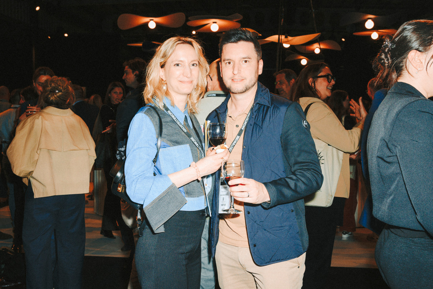 Anais Damblin and Kevin Ribeira (Nautilar Studio). Photo: Julian Pierrot/Paperjam