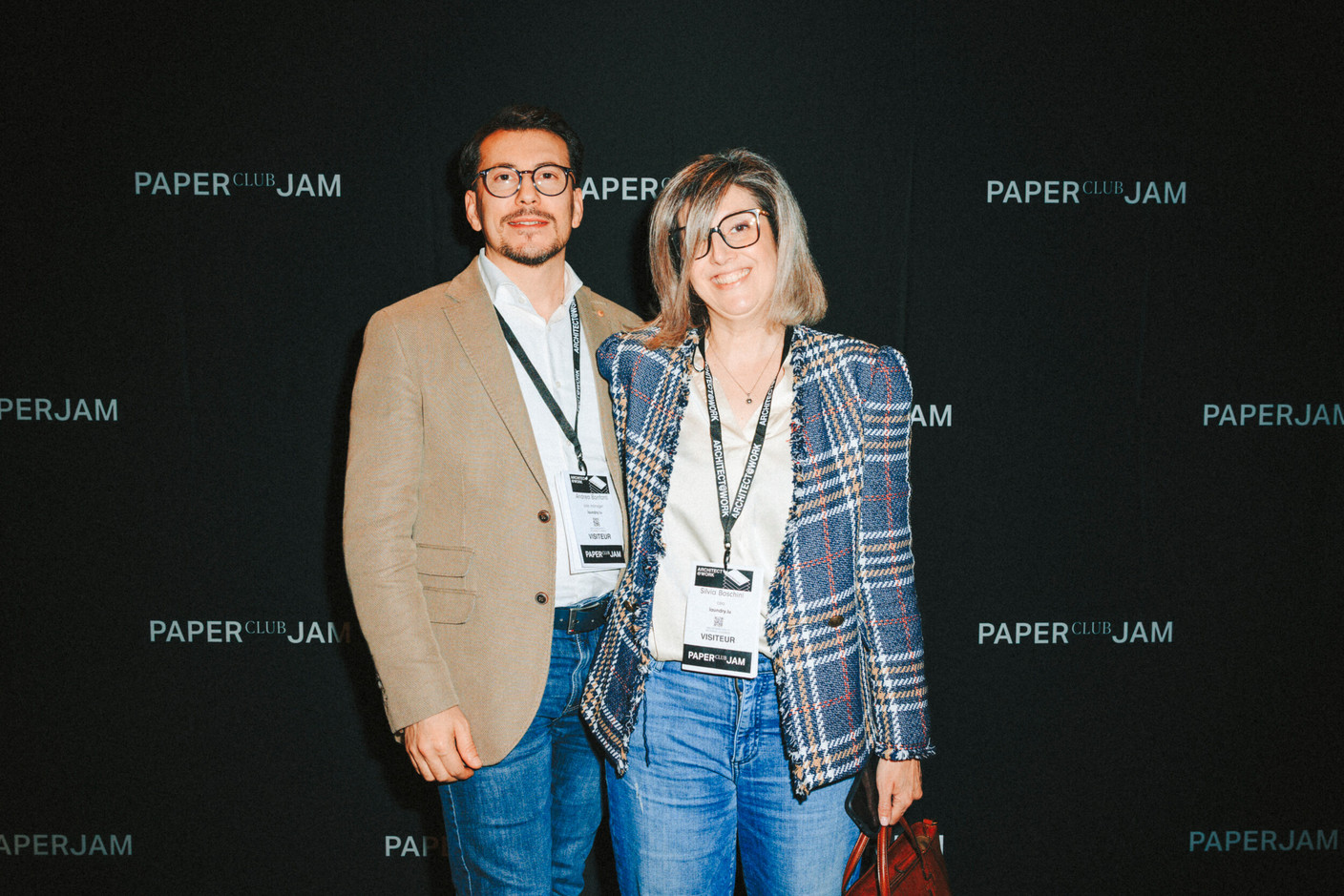Andrea Bonfanti and Silvia Boschini (laundry.lu). Photo: Julian Pierrot/Paperjam