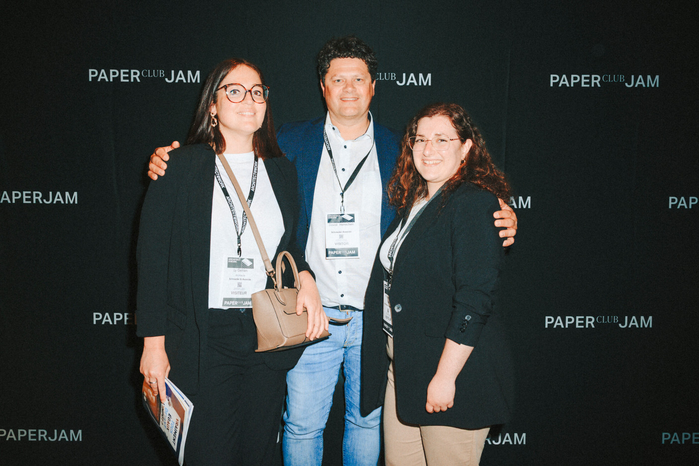 Ly Gehlen, David Henschen and Vanessa Peresi (Schroeder & Associés). Photo: Julian Pierrot/Paperjam