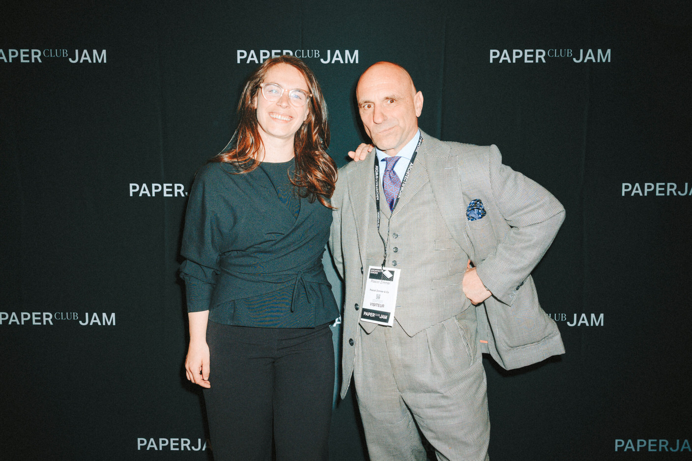 Céline Zimmer (Less Yellow/Eist Neit Wunnen Agence) and Pascal Zimmer (Pascal Zimmer & Co). Photo: Julian Pierrot/Paperjam