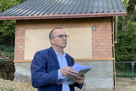 Roberto Traversini ignorait que son cabanon se situait en zone Natura 2000. (Photo: Paperjam)