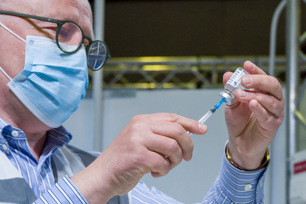 Ce sont les personnes âgées de 75 à 79 ans qui sont les plus vaccinées, devant celles de 80 ans et plus. (Photo: Jean-Christophe Verhaegen/SIP)