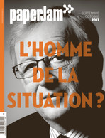 Septembre-octobre 2013. Jean-Claude Juncker par Andrés Lejona. (Archives / Maison Moderne)