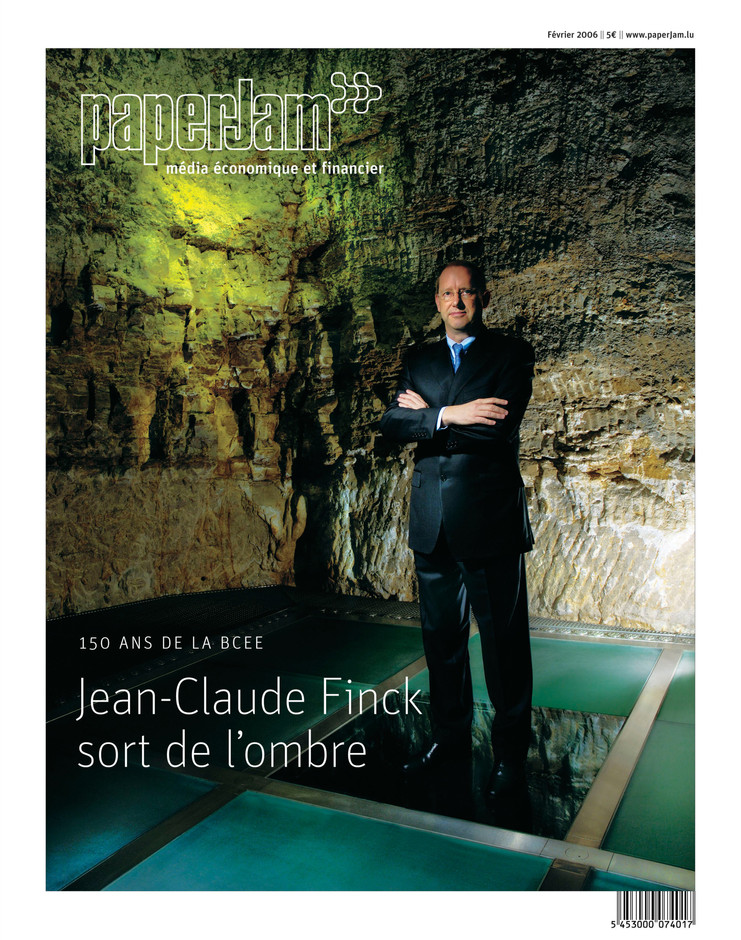 Février 2006. Jean-Claude Finck par Andrés Lejona. Archives / Maison Moderne