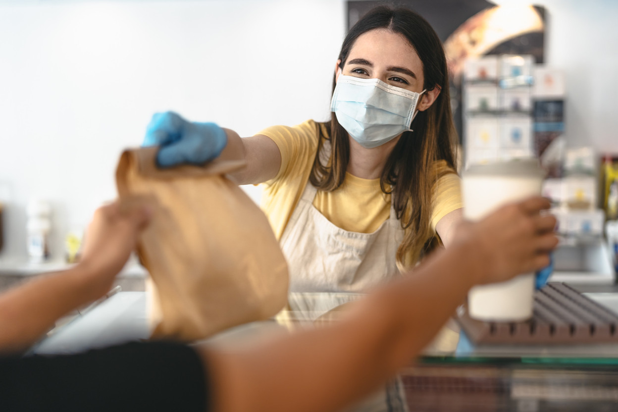 Household spending on take-aways wasn’t enough to make up the difference in what diners previously spent on eating out in Luxembourg Shutterstock