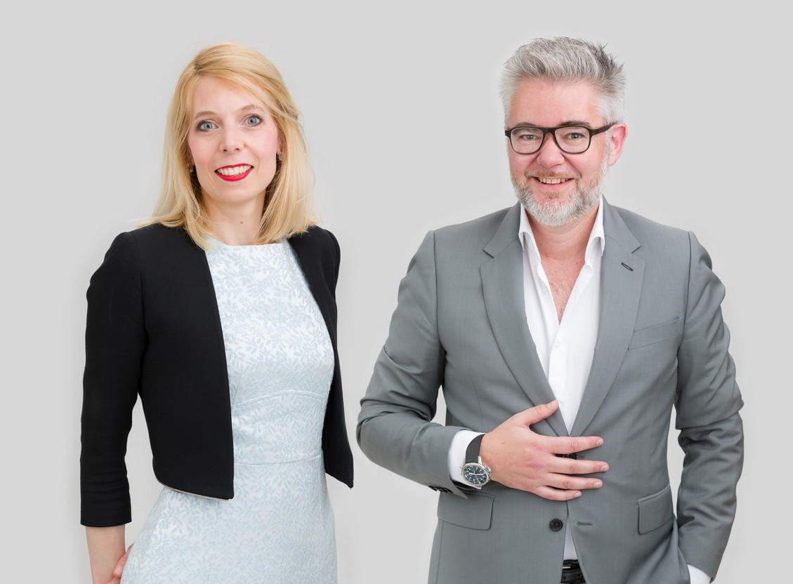 Me Elisabeth Guissart et Me Raymond Faber, Avocats à la Cour, Etude d’avocats /c law. (Crédit: /c law)