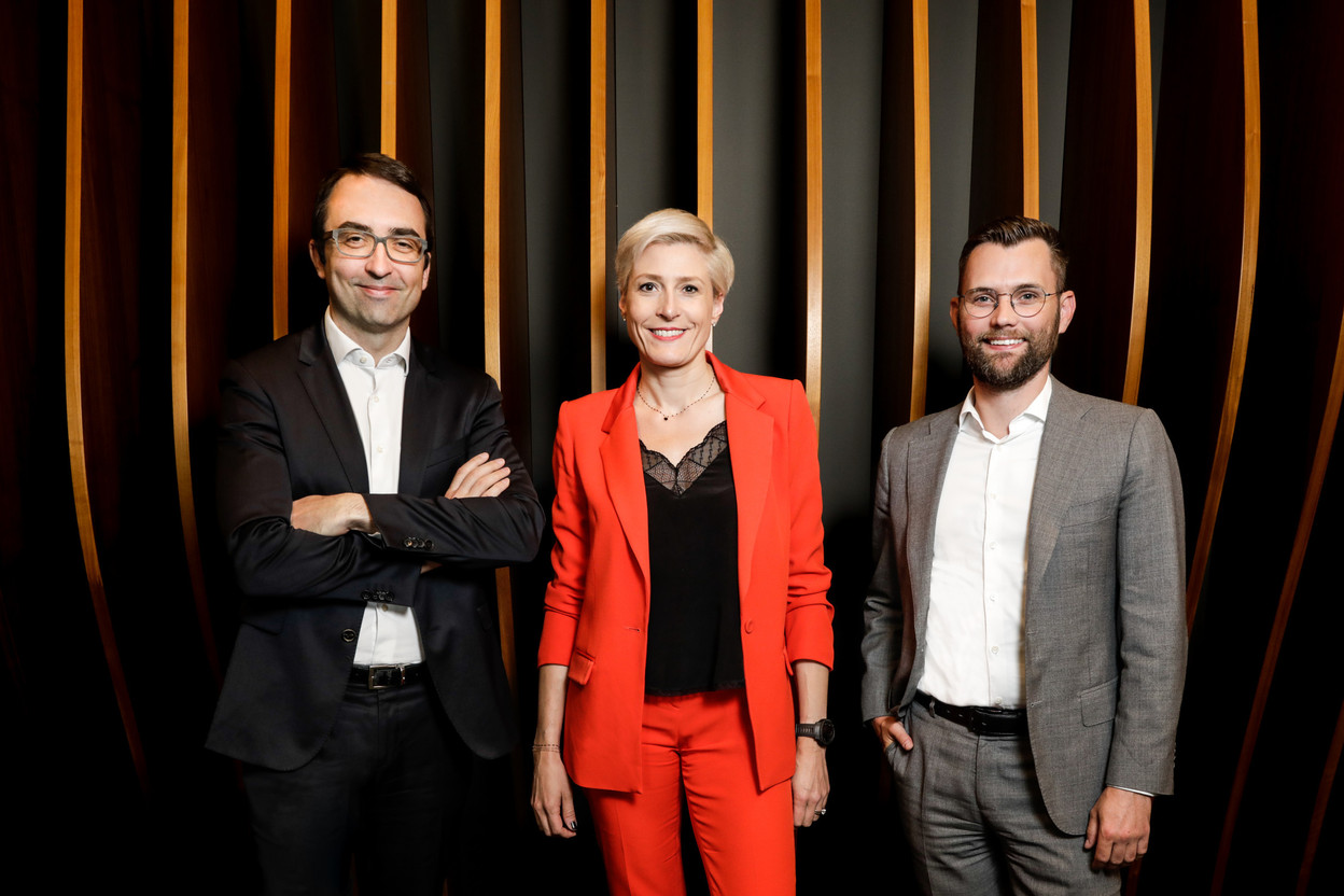 From left to right: Marc Mouton, Astrid Wagner, Jasper Ronda Marie Russillo, Maison Moderne
