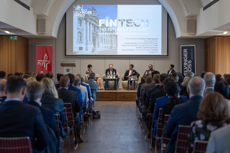 Elvinger Hoss Annual Fintech Conference 2024 edition at Spuerkeess Elvinger Hoss Prussen