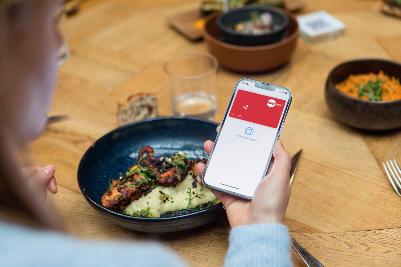 Since 1 January 2025, meal vouchers have been 100% digital in Luxembourg. Photo: Edenred Luxembourg