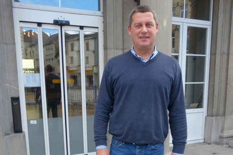 Dimitri Fourny est bourgmestre, député wallon et chef de groupe CDH au Parlement wallon. (Photo : Paperjam)