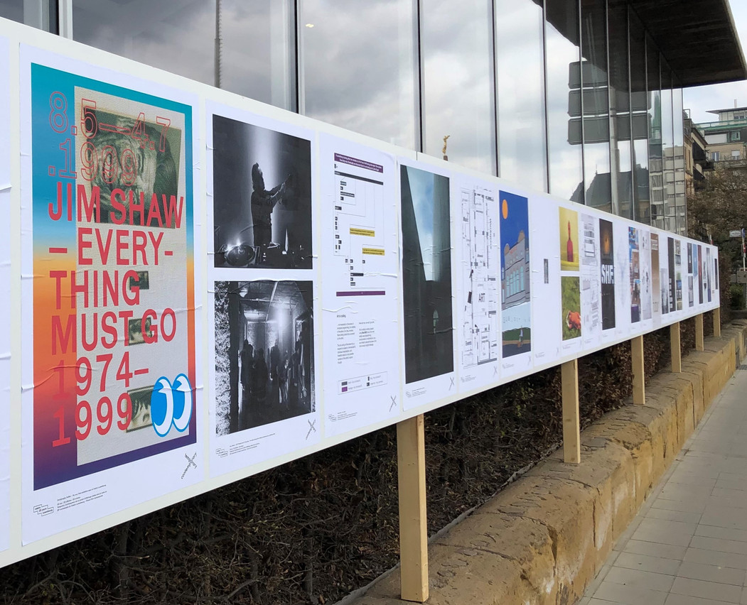 L’ensemble des 25 affiches sont exposées le long de l’Aquarium, boulevard Roosevelt à Luxembourg. (Photo: Casino Luxembourg)