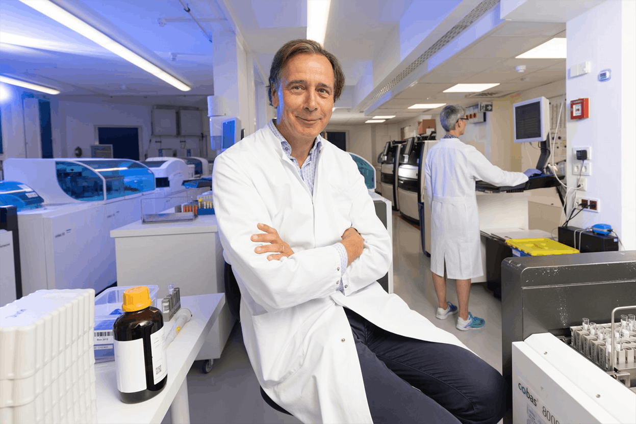 Prof. Bernard Weber, CEO des Laboratoires Réunis. (Photo: Maison Moderne)