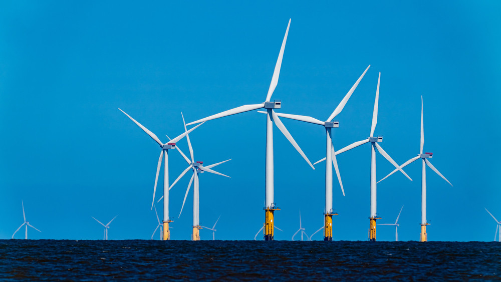 Le projet d’îlot énergétique offshore danois estimé à 30 milliards d’euros comportera des centaines d’éoliennes et devra fournir entre 10.000 et 12.000 mégawatts d’électricité verte. (Photo: Shutterstock)