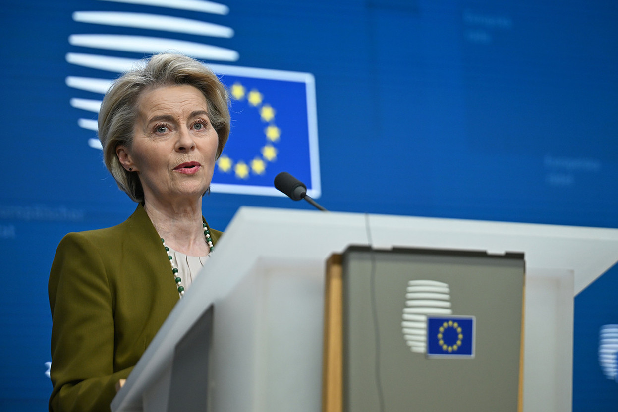In Davos, the president of the European Commission, Ursula von der Leyen, officially presented the idea of an “EU Inc.”, a 28th company regime, a European one, to overcome the obstacles to establishment in all EU countries. (Photo: Shutterstock)