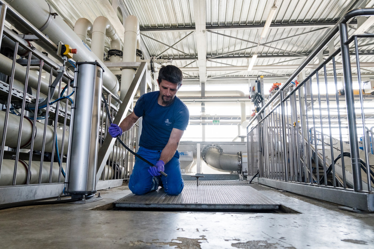 The Beggen wastewater treatment plant is to be modernised once again.  Caroline Martin
