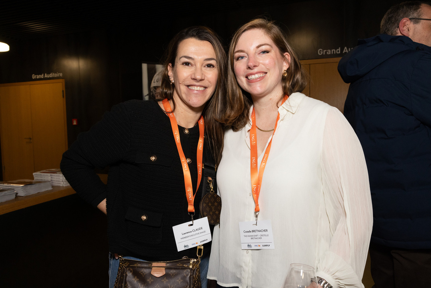 Laurence Claude (Wonder Executive Image) and Cristelle Bretnacher (The Human shift). (Photo: Eva Krins /Maison Moderne)