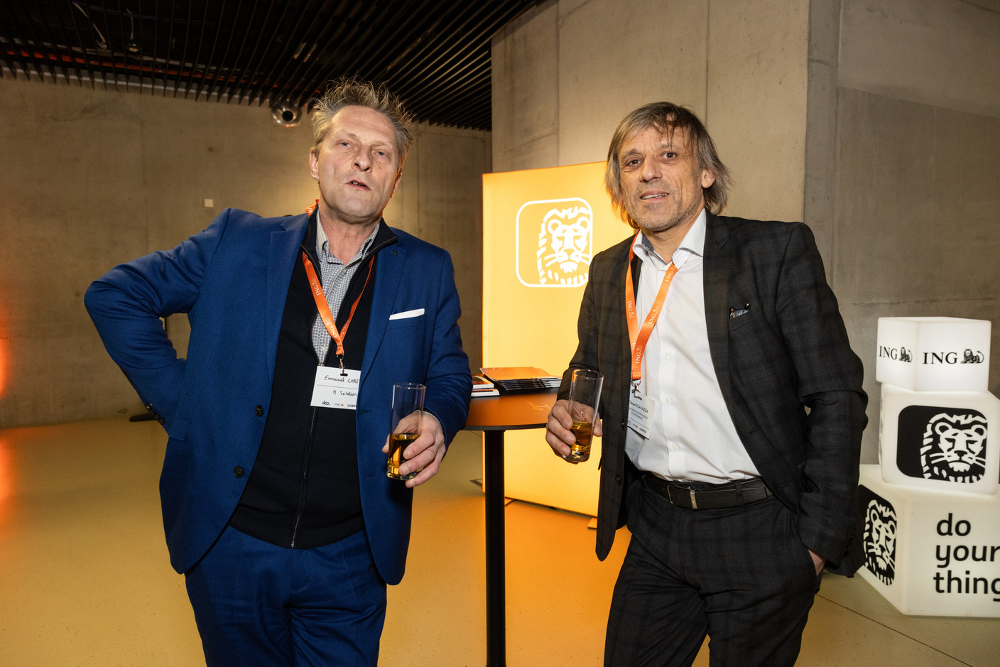 Emmanuel Chretien (M Solution) and Olivier Scavazza (CAN Services Privilèges d'Entreprise). (Photo: Eva Krins /Maison Moderne)