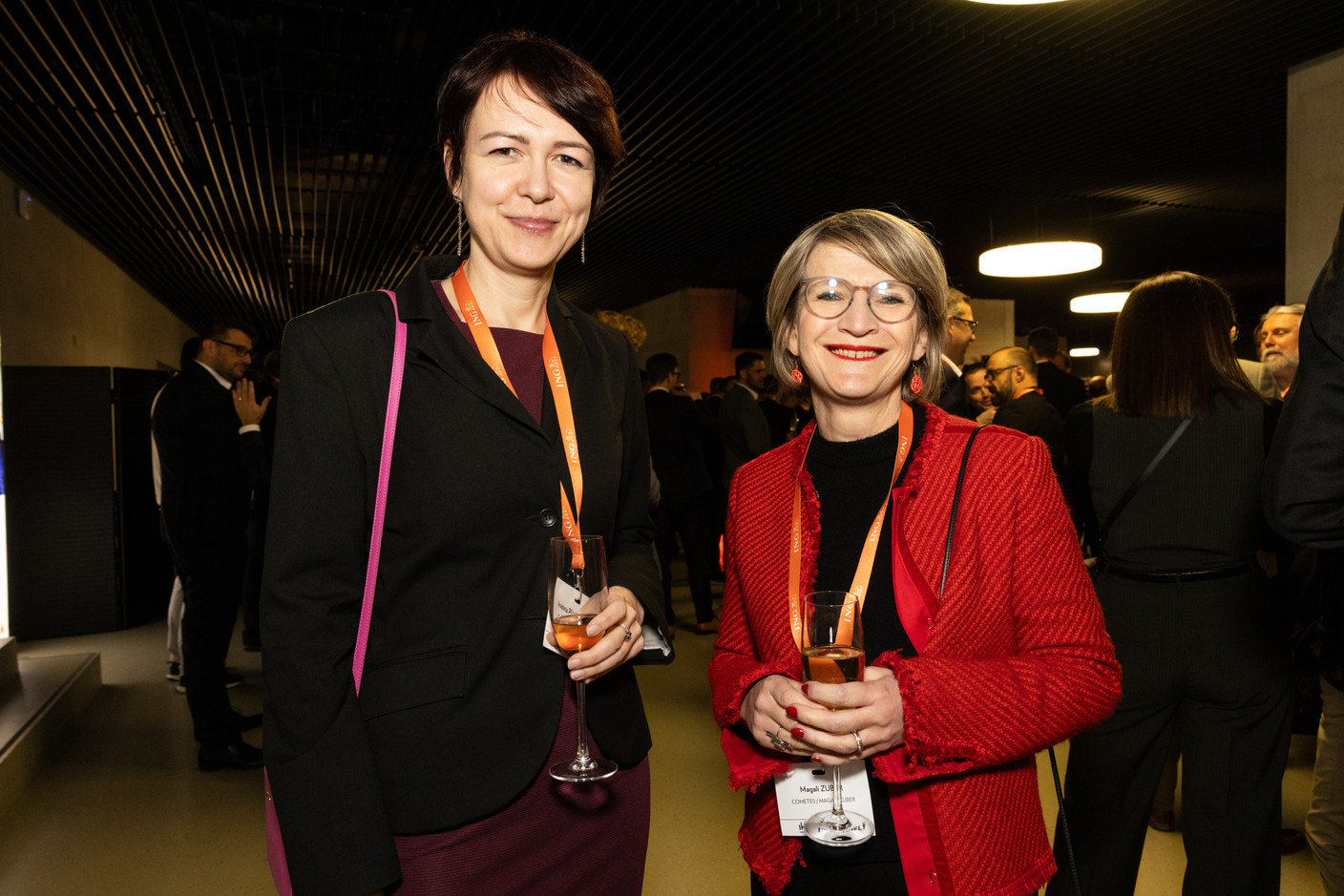 Joanna Prazanowska (Joanna Prazanowska Real Estate) and Magali Zuber (Cometes). (Photo: Eva Krins /Maison Moderne)