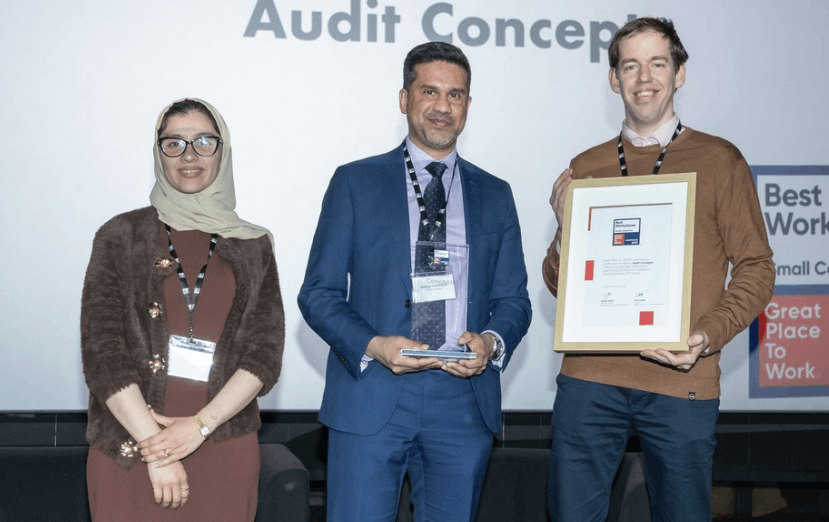Pictured is the Best Workplaces awards ceremony at Kinepolis Kirchberg on 24 April 2025.  Photo: Audit Concepts