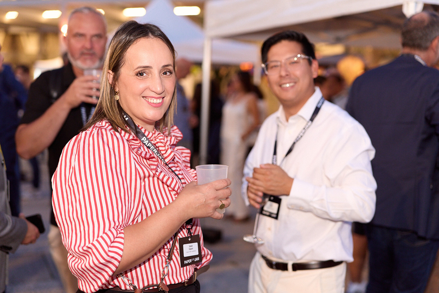 The Paperjam Autumn Cocktail brought together nearly 600 people on Tuesday 15 September 2026 on the forecourt of the Grand Théâtre de Luxembourg. (Photo: Azhin Shekhi/Lux Photo Pro)