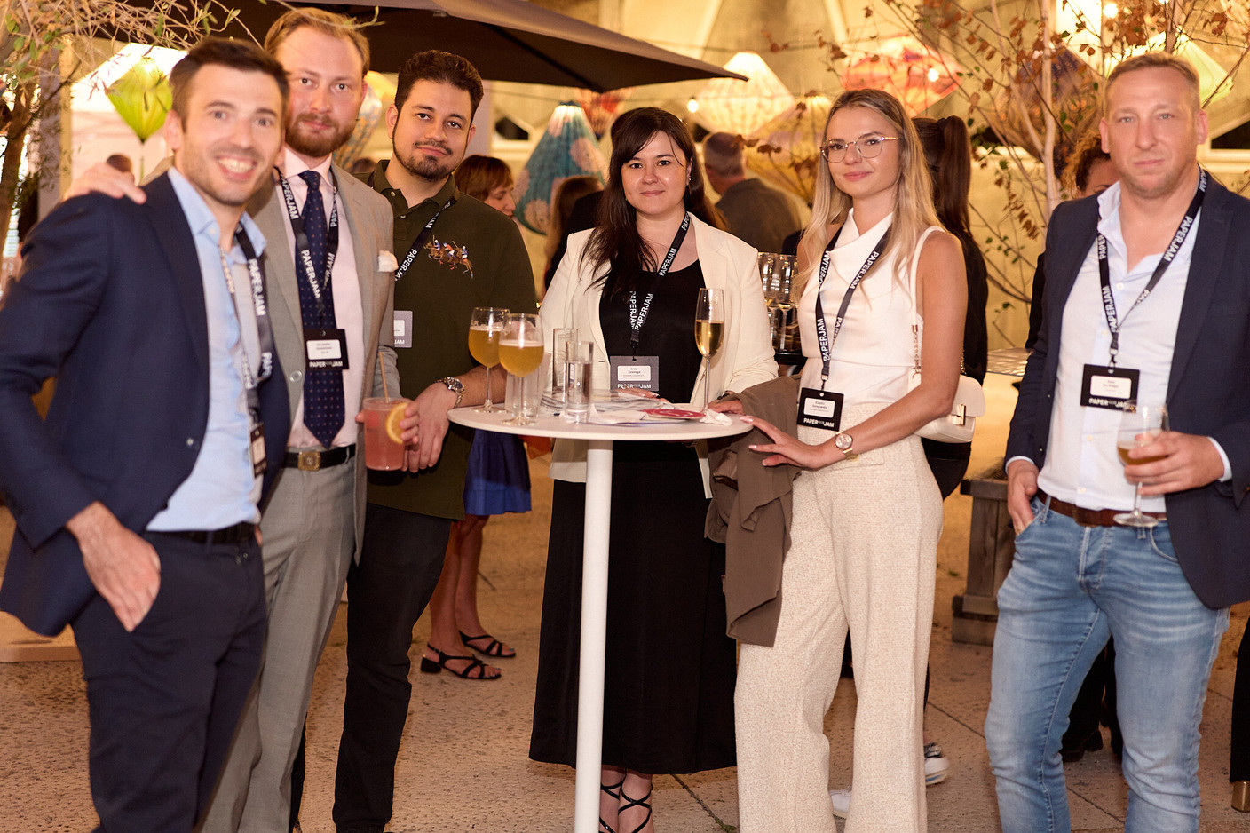 The Paperjam Autumn Cocktail brought together nearly 600 people on Tuesday 15 September 2026 on the forecourt of the Grand Théâtre de Luxembourg. (Photo: Azhin Shekhi/Lux Photo Pro)