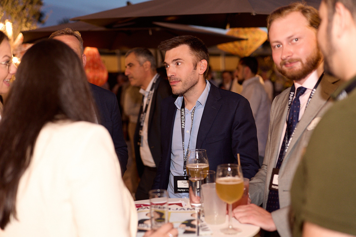 The Paperjam Autumn Cocktail brought together nearly 600 people on Tuesday 15 September 2026 on the forecourt of the Grand Théâtre de Luxembourg. (Photo: Azhin Shekhi/Lux Photo Pro)