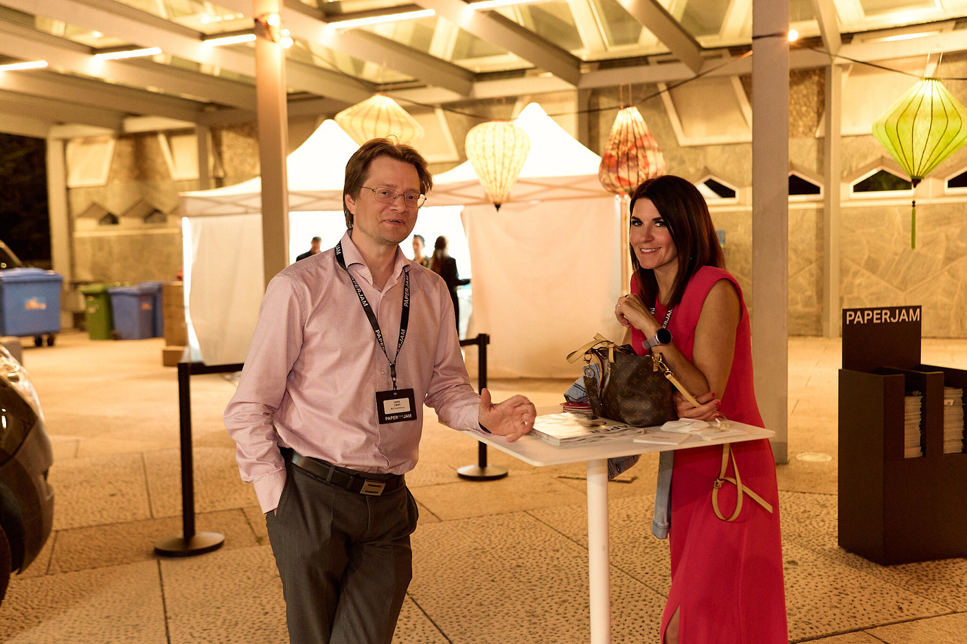 The Paperjam Autumn Cocktail brought together nearly 600 people on Tuesday 15 September 2026 on the forecourt of the Grand Théâtre de Luxembourg. (Photo: Azhin Shekhi/Lux Photo Pro)