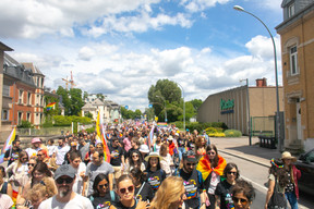 La Pride March dans les rues d’Esch-sur-Alzette, le samedi 9 juillet, a été couronnée de succès. (Photo: Matic Zorman/Maison Moderne)